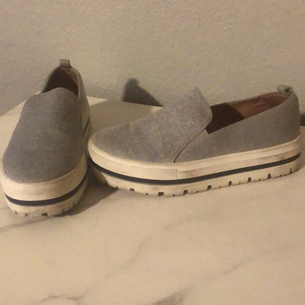 Halogen Slip-on platform shoes